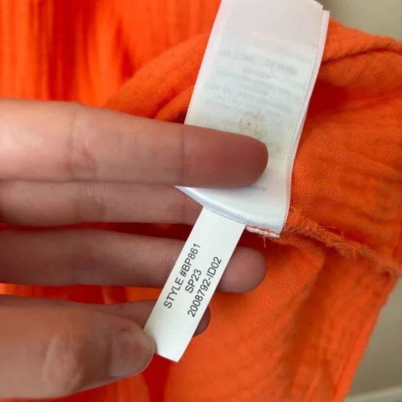 J. Crew V-Neck Midi Dress in Soft Gauze - Picture 10 of 11